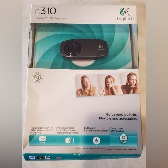 NWT c310 Logitech HD Webcam - Picture 1 of 5